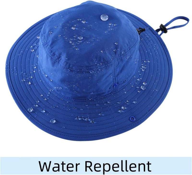 Connectyle Sun Hat for Men Women Outdoor UV Protection Safari Hat for Fishing Hiking Gardening Breathable Cowboy Hat UPF50 - Image 4